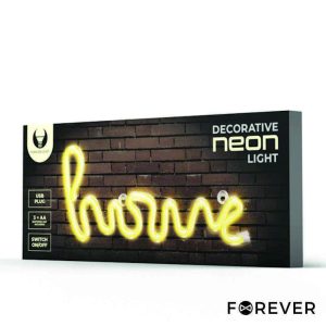 Luz LED Neon Em Forma da Palavra "Home" - (FLNE21)