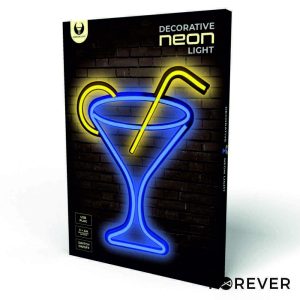 Luz LED Neon Em Forma de Cocktail - (FPNE02)