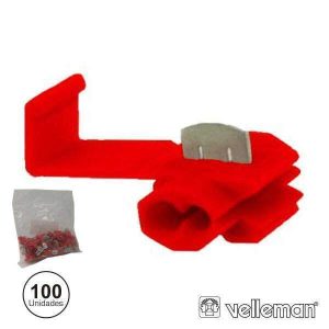 Conjunto De 100 Quick Splice Vermelhos - (FRQS/100)