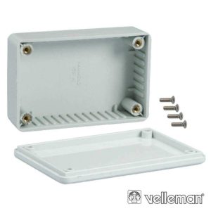 Caixa Estanque Abs Cinzento 200 X 120 X 75 mm - (G373)
