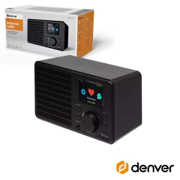 Rádio WiFi FM/AUX/BT DENVER - (IR-122)