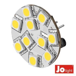 Lâmpada G4 2.2W 12V 10 LEDS Branco Quente Jolight - (JO507WW)
