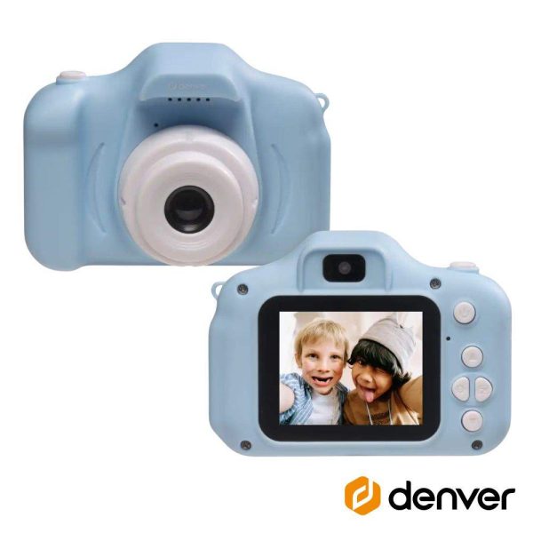 Câmara Digital Rosa P/ Crianças Azul DENVER - (KCA-1340BU)