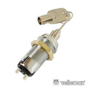 Interruptor C/ Chaves 1p Off-(On) Spst VELLEMAN - (KS7)