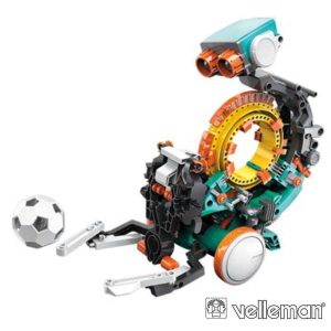 Kit Robô de Codificação Mecânica 5Em1 238 Peças VELLEMAN - (KSR19)