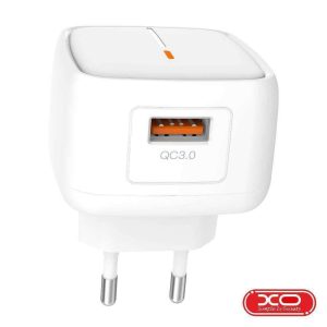 Alimentador USB-A 5V 3A Branco XO - (L59)