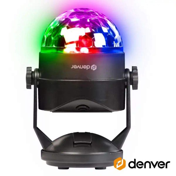 Bola de Luz LED RGB C/ Comando DENVER - (LDB-319MK2)
