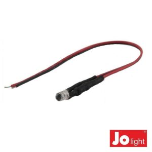 Luz Piloto LED Ø 5mm 12V Verde JOLIGHT - (LL9010/02-4)