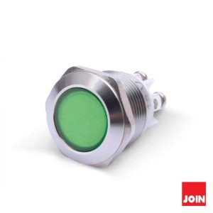 Luz Piloto Redondo De Painel 22mm 24V Vermelho/Verde JOIN - (LL9068-03-14)