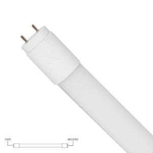 Lâmpada Tubular T8 18W 120cm LED 4000K Fase e Neutro Opostos - (LLTT812018NW(EU))