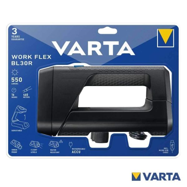 Lanterna LED 550lm IP54 VARTA - (LLV-BL30R)
