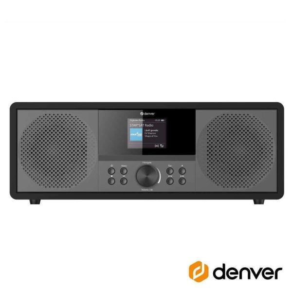 Rádio WiFi FM/CD/AUX/BT 2x10W DENVER - Image 2
