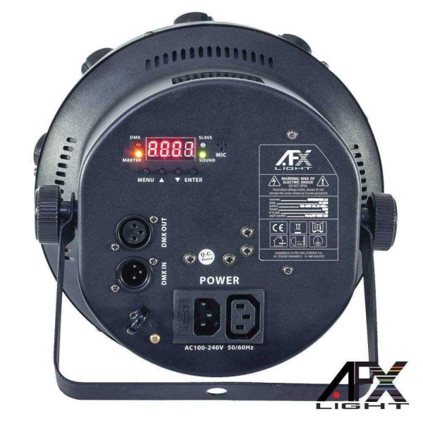 Projetor Luz C/ 27 LEDS RGB 1.5W Multi-Line DMX AFXLIGHT - Image 2