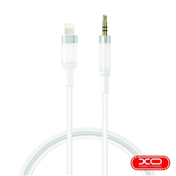 Cabo USB-C Macho P/ Jack 3.5mm Macho 1m Branco XO - (NB-R279B-WH)