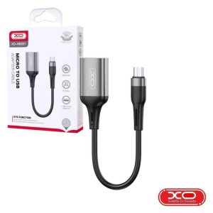 Cabo Adaptador Micro-USB Macho/USB-A 2.0 Fêmea OTG XO - (NB201-USBB)