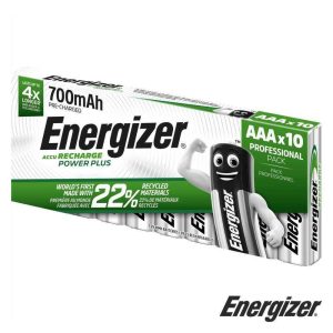 Pilha Recarregável Ni-MH LR03/AAA 1.5V 10x Power Plus - (NH12-700/10)