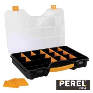 Caixa Organizadora C/ 20 Compartimentos 510x341x70mm Perel - (OMR24)