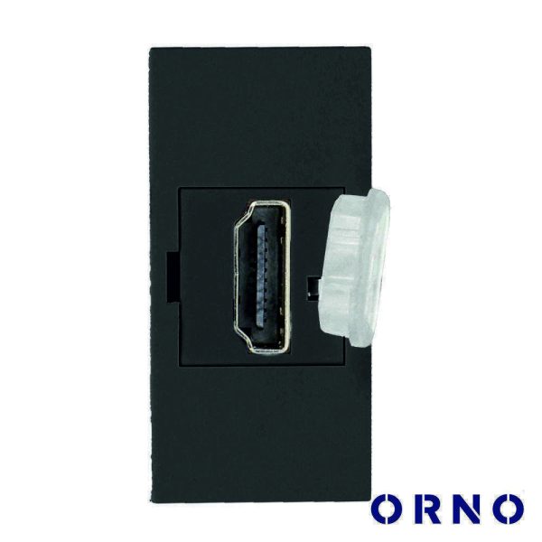 Módulo HDMI 22.5x45mm P/ Encastrar OR-GM-9010/B ORNO - (OR-GM-9010/B/HDMI)