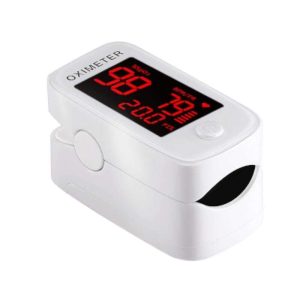 Oxímetro De Dedo P/ Medição SpO2 PR PI C/ Visor Lcd - (OXIM03)