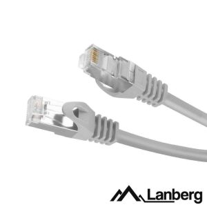 Cabo De Rede F/UTP CAT6 0.50m Cinzento LANBERG - (PCF6-10CC-0050-S)