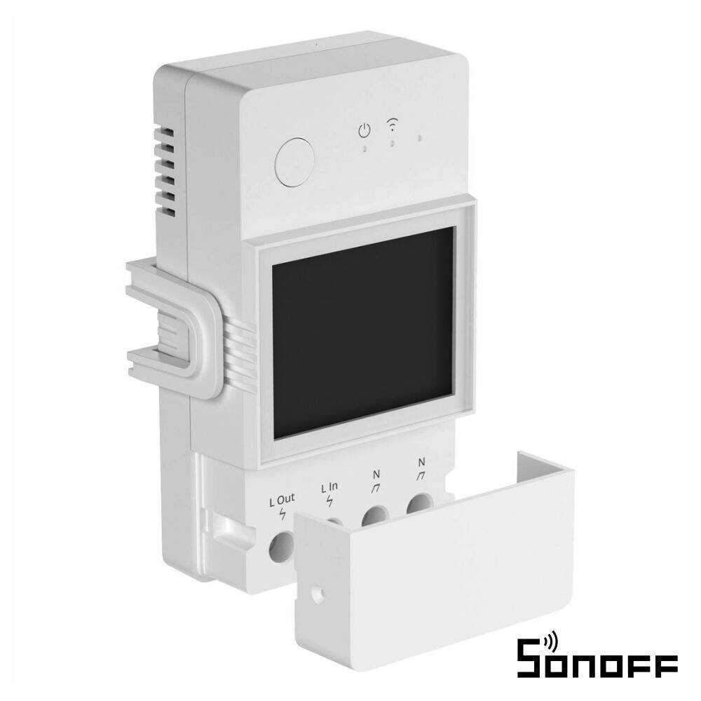 Interruptor Inteligente WiFi C/ Medição Energia 16A SONOFF - (POWR316D)
