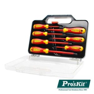 Conjunto De 7 Chaves Fendas / Philips VDE 1000V PROSKIT - (SD-8012)