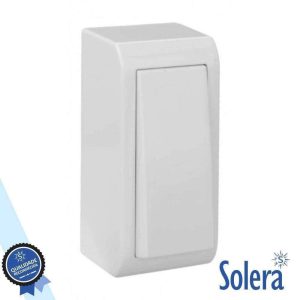 Interruptor Parede 10A 250V SOLERA - (SLR-MUR02/2U)