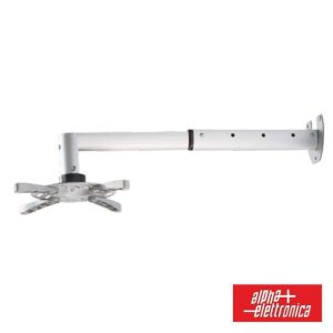 Suporte Vídeoprojetor Parede Extensível 15kg 360º ALPHA - (SU515)