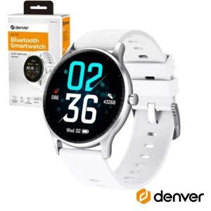 SmartWatch P/ Android iOS Branco DENVER - (SW-173WHITE)