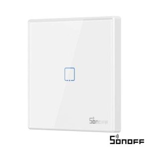 Interruptor Parede Tátil RF 1 Gang SONOFF - (T2EU1C-RF)