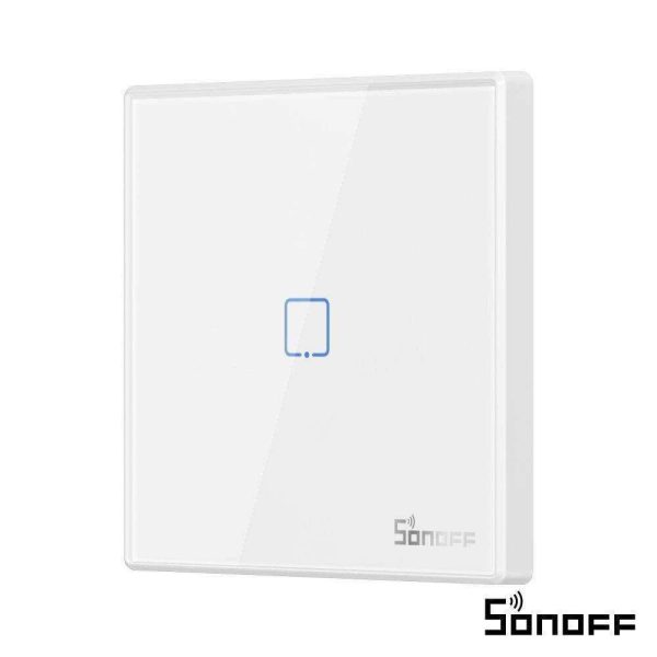 Interruptor Parede Tátil RF 1 Gang SONOFF - (T2EU1C-RF)