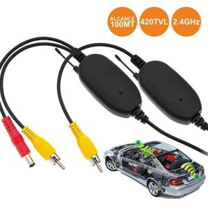 Transmissor De Imagem Analógica P/ Automóvel 100m 420tvl - (TRIAUTO420A)