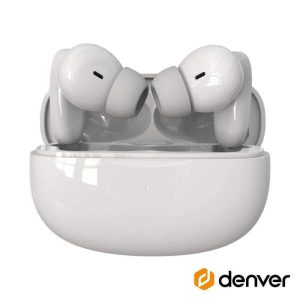 Auriculares Bluetooth 5.3 C/ Mic Dock ANC DENVER - (TWE-49ENC)