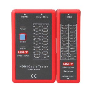 Testador De Cabos Rede RJ11/RJ45 UNI-T - (UT681L)