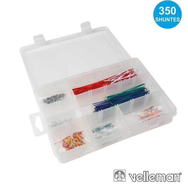 Kit 350 Cabos de ligação Jumper VELLEMAN - (WJW351)