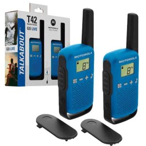 Intercomunicadores S/ Fios 24 Canais 4km MOTOROLA - (WTMOTO002)