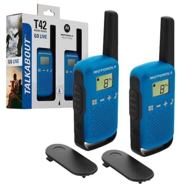 Intercomunicadores S/ Fios 24 Canais 4km MOTOROLA - (WTMOTO002)