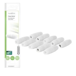 Ficha União Coaxial NEDIS - (CSGP40980WT)