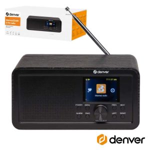 Rádio WiFi DAB/FM/AUX/BT 20W DENVER - (DIR-200)