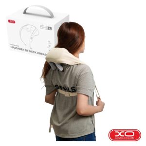 Massajador De Pescoço C/ Bateria 1200mAh Bege XO - (FG08-BG)