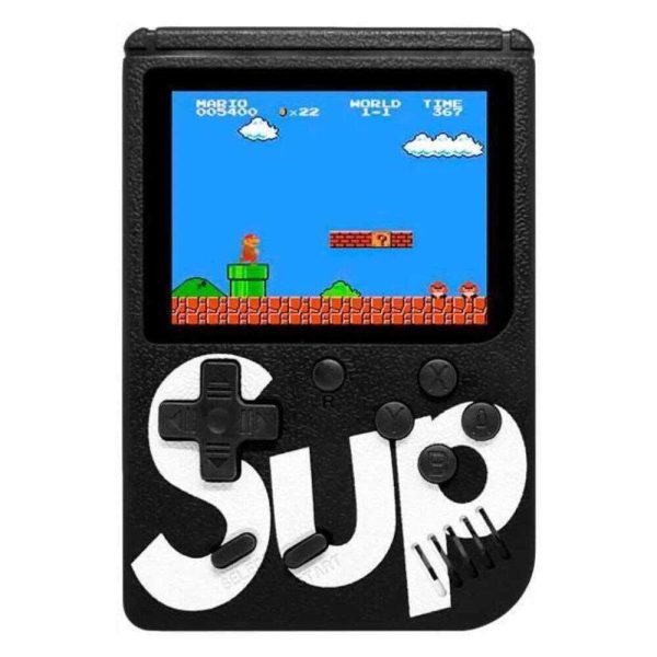 Consola de Jogos Compacta C/ Tela Colorida E 400 Jogos - (GAMEBOX400A)