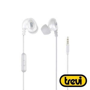 Auscultadores Stereo C/ Fios Branco TREVI - (HMP696M/W)