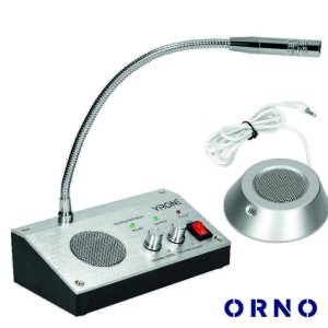 Microfone c/ Intercomunicador Bi-Direcional p/ Vidro VIRONE - (IC-1)