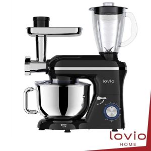Robô de Cozinha Multifunções 1900W C/ Acessórios LOVIO - (LVSTM02PBK)