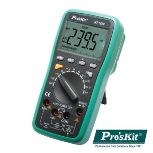 Multímetro Digital 3 5/6 Dígitos Retroiluminado USB PROSKIT - (MT-1820)