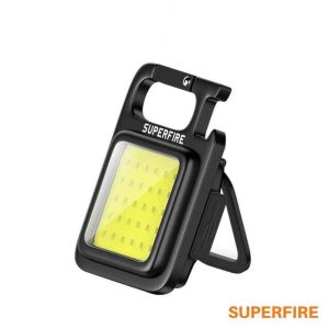 Lanterna Em Miniatura LED COB 9W 600lm IP44 SUPERFIRE - (MX16)