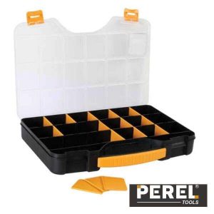 Caixa Organizadora C/ 20 Compartimentos 415x286x61mm Perel - (OMR18)