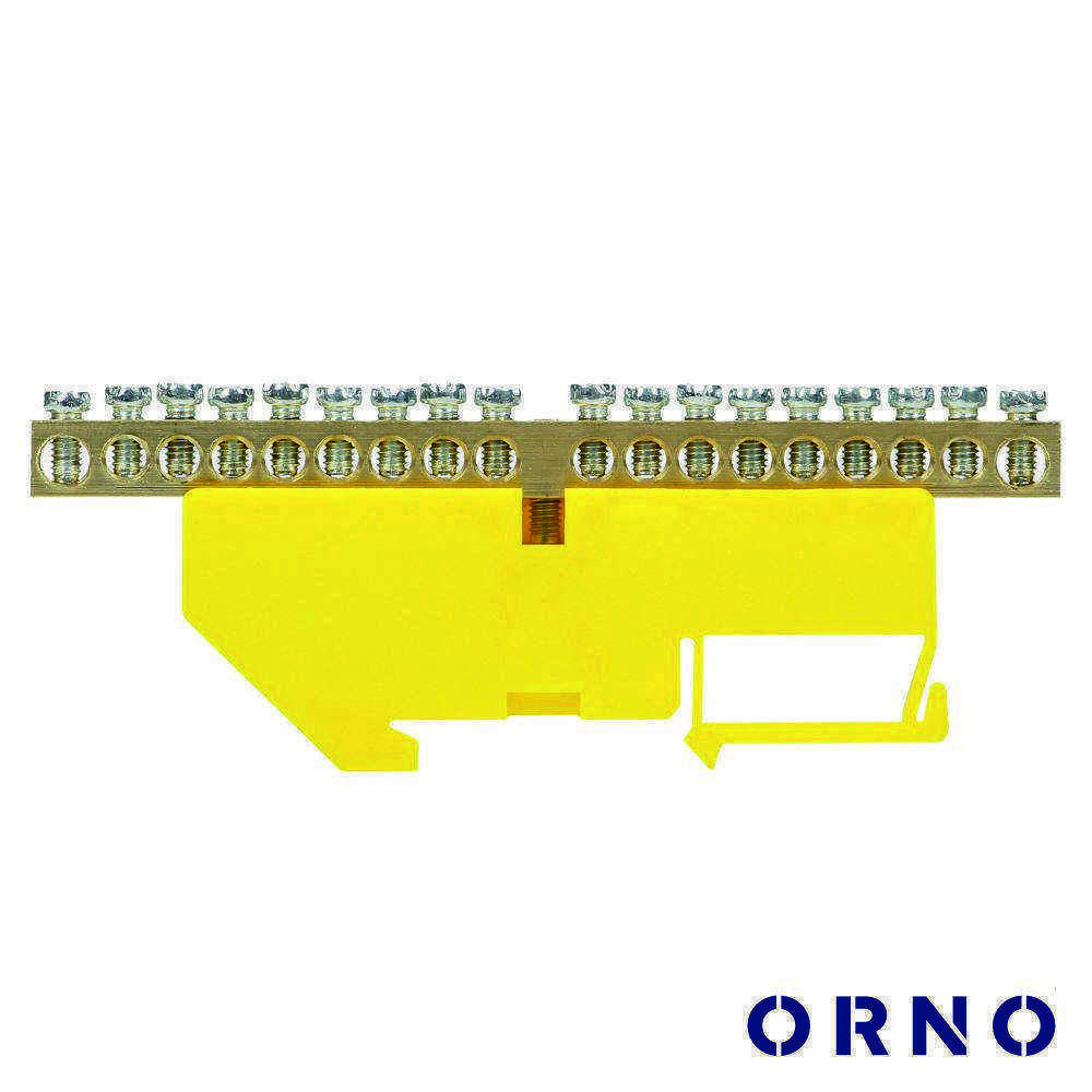 Barramento Fase 18 Vias P/ Calha DIN ORNO - Image 2