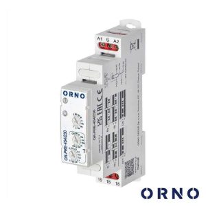 Relé Temporizador C/ 10 Funções P/ Calha DIN IP20 ORNO - (OR-PRE-454/230)