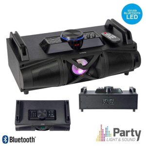 Sistema De Som c/ USB/BT/SD/FM LEDS PARTY - (PARTY-FALCON)